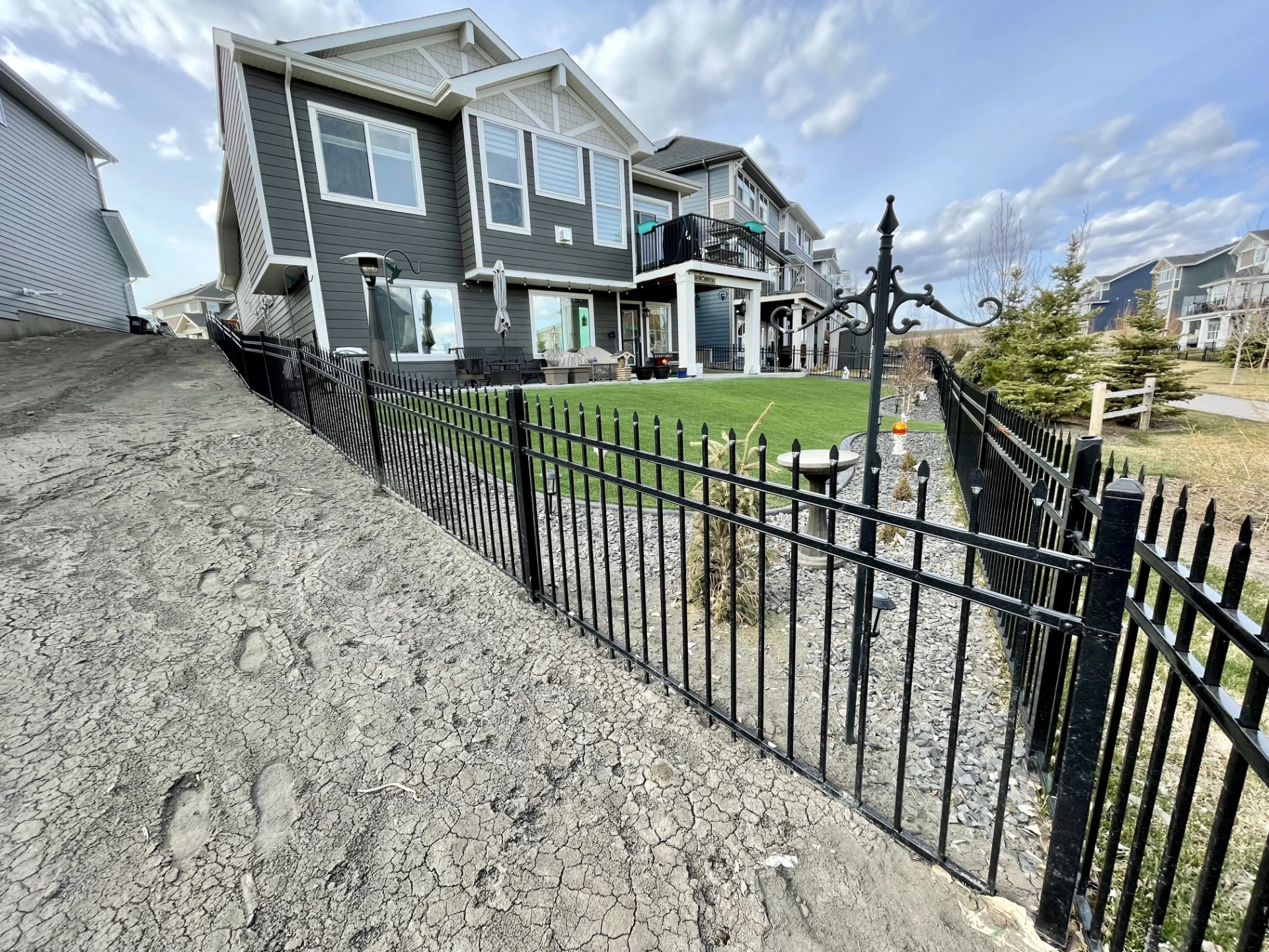 Ornamental Metal Fence